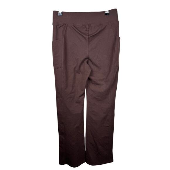 QVC Denim&Co Reg Yoga Stretch Lightly Boot Pant w/Pockets Brown NWOT Size XS - Picture 5 of 8